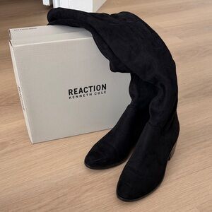 Kenneth Cole Reaction Black Suede Boots
